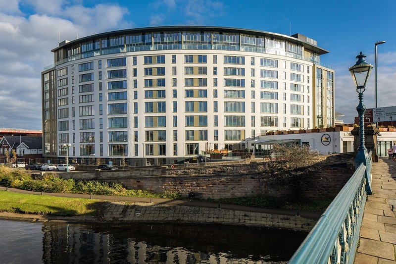 The Waterside Apartment, Trent Bridge, Nottingham: A conversion of an iconic existing building by Leonard Design Architects.