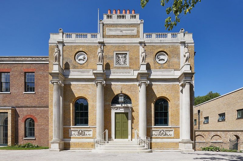 Pitzhanger Manor, Ealing, London (2019) designed by John Soane and reworked by Jestico + Whiles and Julian Harrap Architects.
