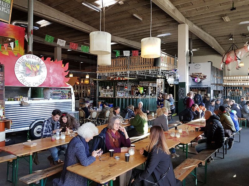 Copenhagen Street Food boasts 39 food stalls, vans and bars.