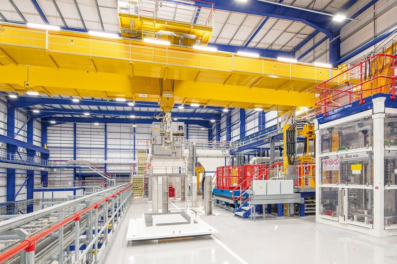 Safety culture in the nuclear industry carries over into construction on projects such as this silos maintenance facility at Sellafield.