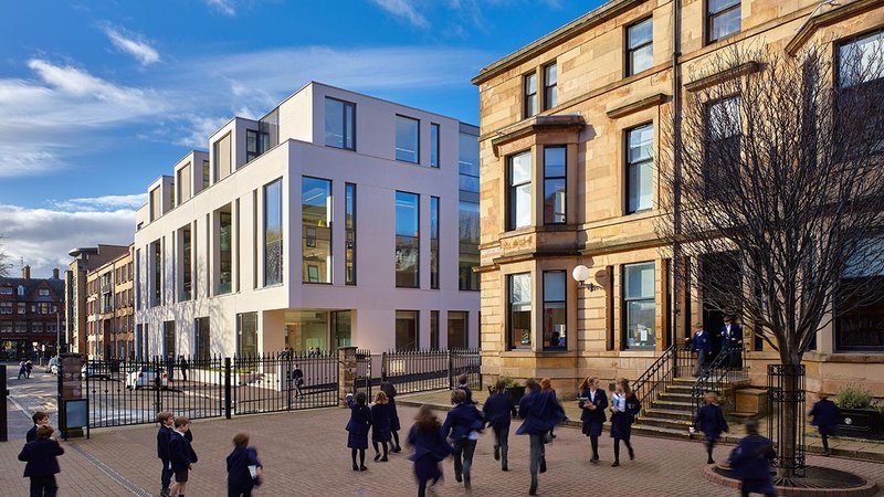 Saunders Centre, Science & Technology Building, Glasgow. Also won an RIAS Award.