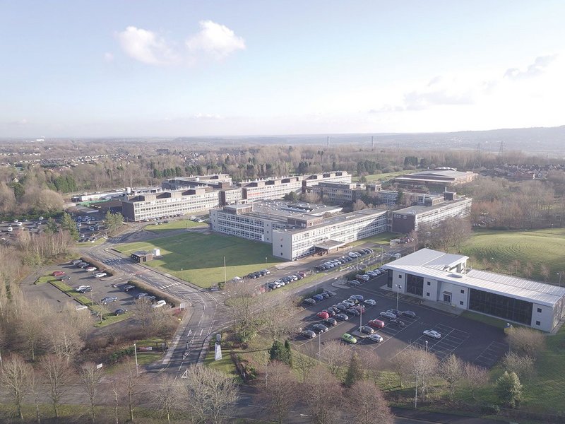 SOG Group’s The Heath Business and Technical Park outside Runcorn. A 1960s campus is now being reconfigured, via an RIBA competition, for 21st century working.