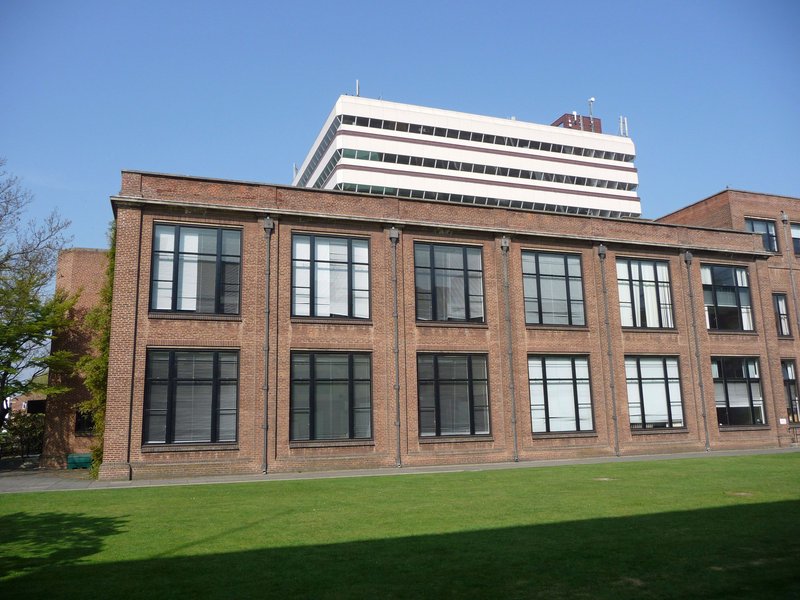 Larkin's first library building by Forsyth & Partners 1955-59.