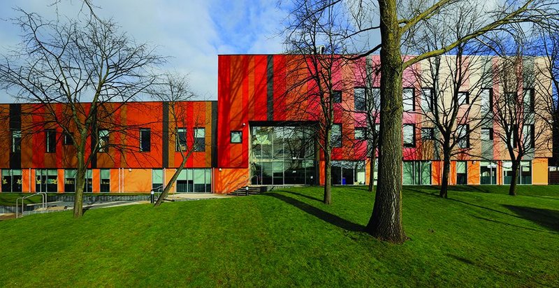 dRMM’s RIBA award-winning St Alban’s Academy in Birmingham – one of the last schools to be procured under New Labour’s BSF programme.