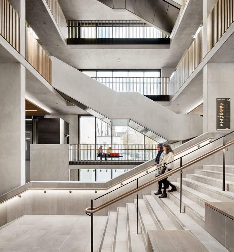 BREEAM Oustanding UCL Student Centre on RIBA Regional