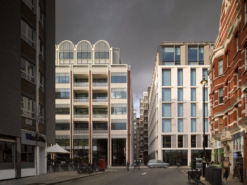 Fitzroy Place: creating a new depth of facade, city and experience in London's West End.