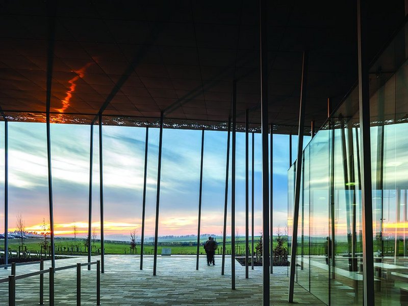 You can’t see the Stones from here, but the new centre has commanding views of the landscape.