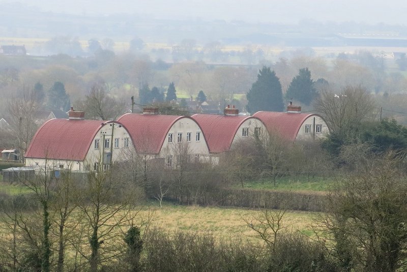 The appearance of the Nissen-Petren homes in Somerset, which were based on military huts, proved unpopular.