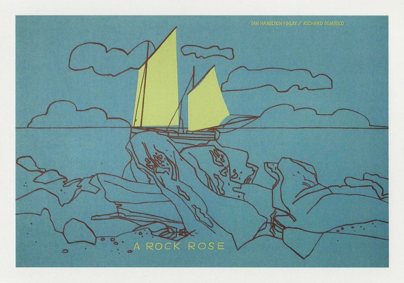 A Rock Rose [collaboration with Richard Demarco], 1971.