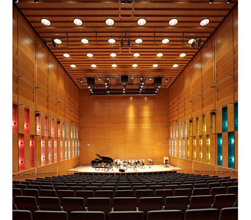 Juhani Pallasmaa, Korundi Cultural Centre Concert Hall, Rovaniemi, Finland.