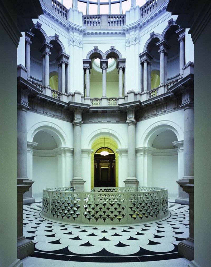 Has it always been here? There's a sense of inevitability to the new spiral stair beneath the Tate's dome.