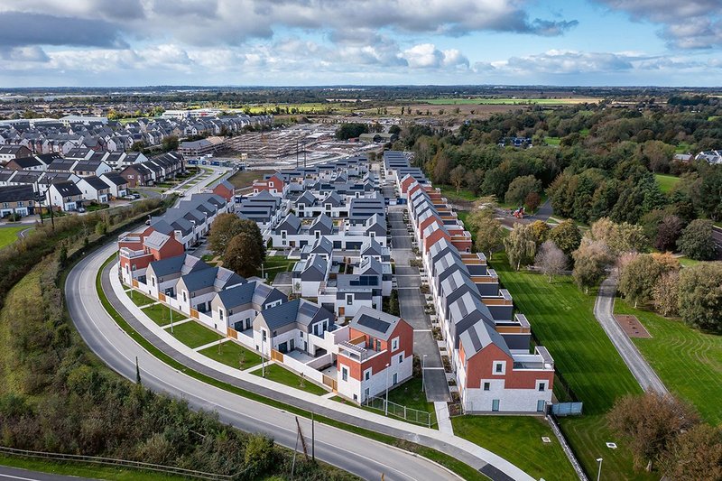 Wilkinsons Brook, Dublin, by Proctor & Matthews Architects. A variety of housing types normally precludes use of MMC – but not here.