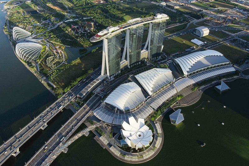 Israeli-Canadian architect Moshe Safdie's bright and green designs