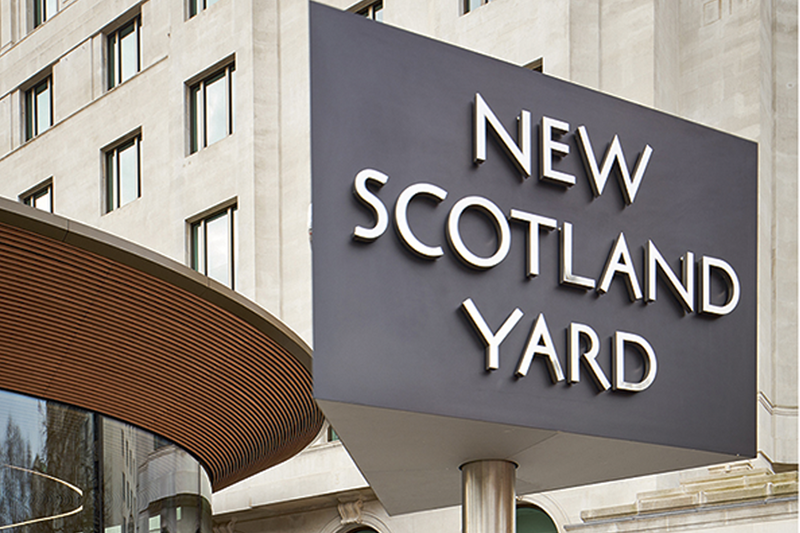 New Scotland Yard Westminster London by AHMM.