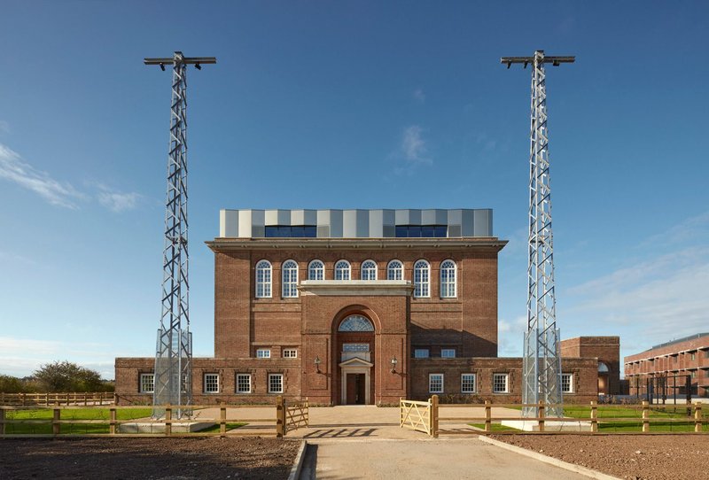 Houlton School, Rugby, designed by Van Heyningen & Haward.