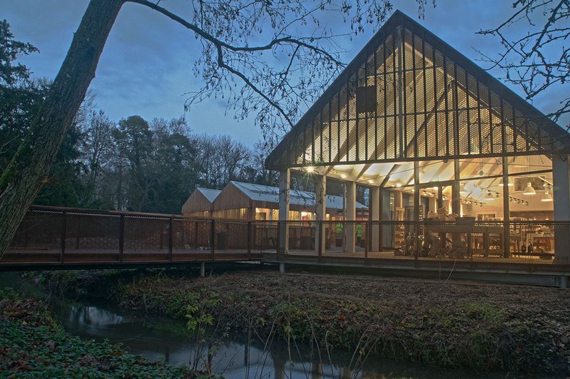 Mottisfont New Visitor Facilities, Romsey