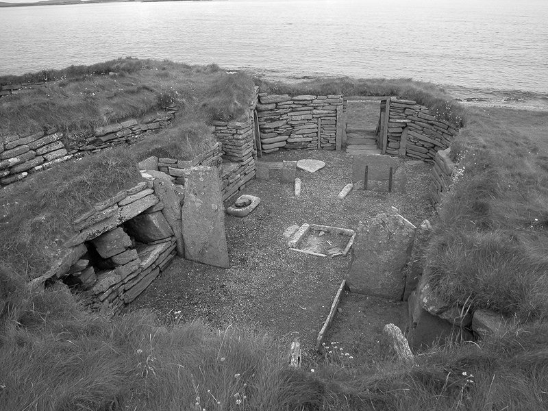 Knap of Howar, almost a millennium older than similar dwellings at Skara Brae.