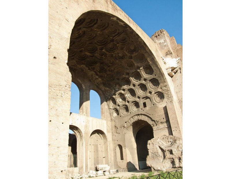 Basilica of Maxentius, Rome, 308-312