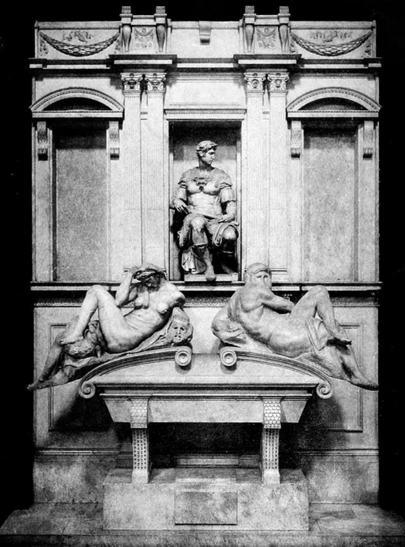 Tomb of Giulino de Medici.