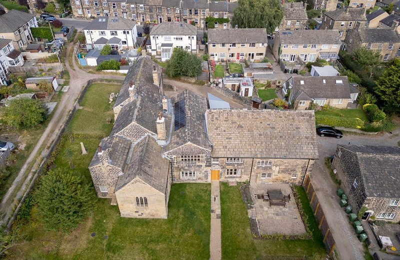 Once situated in an expansive landscape, Calverley Old Hall is now inward gazing.