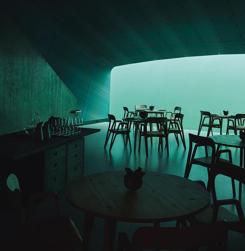 Under, Snøhetta’s undersea restaurant in southern Norway.