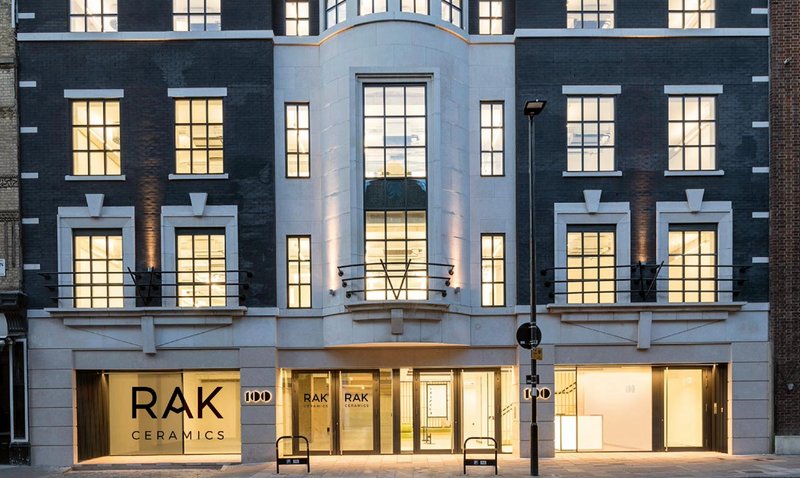 RAK Ceramics' Design Hub, Clerkenwell: An interactive and immersive environment designed to inspire creativity.
