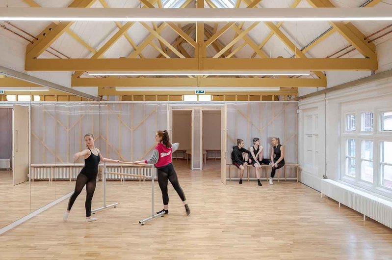 Inside Dk-CM's refurbished Harrow Arts Centre