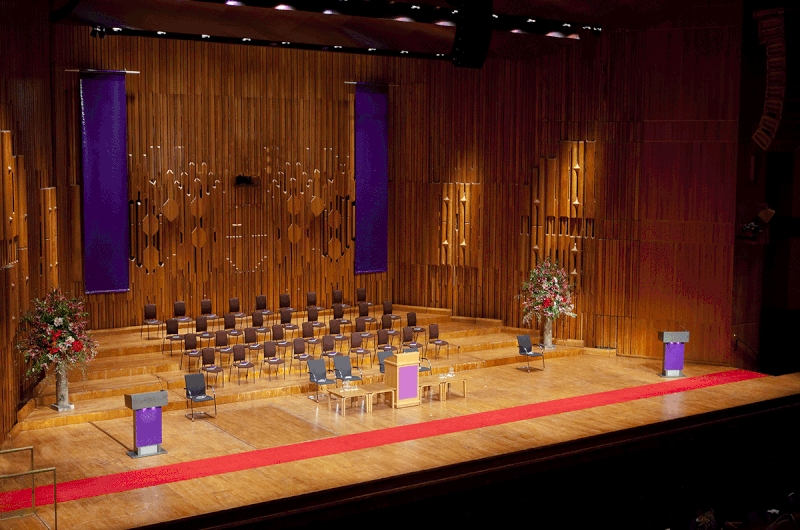 The ‘serviceable’ Barbican concert hall.