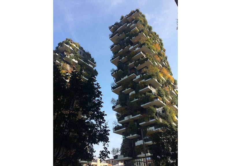 Bosco Verticale by Stefano Boeri, which takes some lessons from nature.