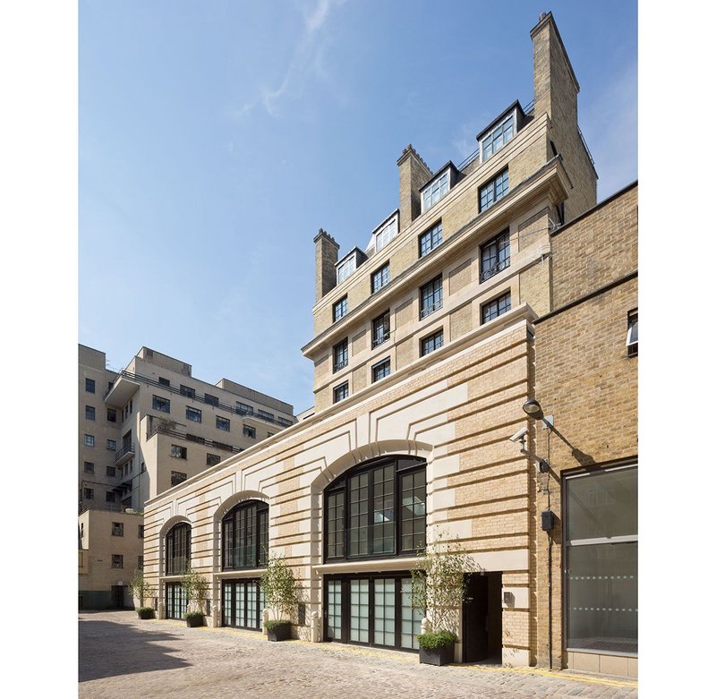 Thomas Croft Architects Neoclassical Mews In Marylebone Ribaj - 