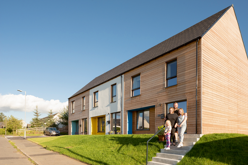 John Gilbert Architects/Stewart & Shields pushing passive principles at the level of social rent housing in Scotland.