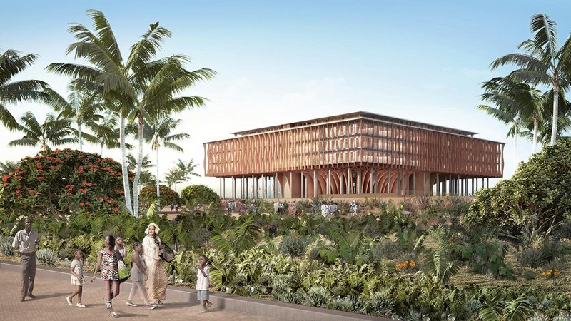 Francis Kéré, a keynote speaker at Bauhaus Earth’s Reconstructing the Future conference, is using timber to construct the new National Assembly in Benin.