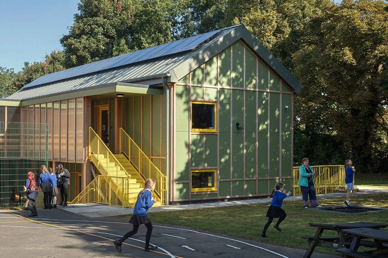 Heathlands School Classroom Building, St Albans, by Manalo & White and Richard Lyndon Design.