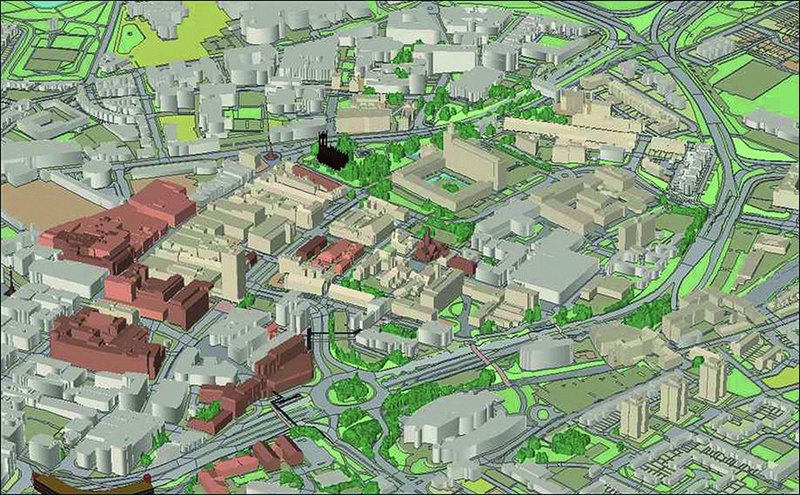 Could BIM linked to geographic data incorporate wider environmental modelling?