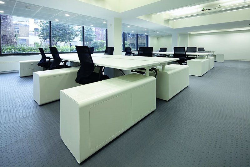 Storage and style were critical in the new desking system.