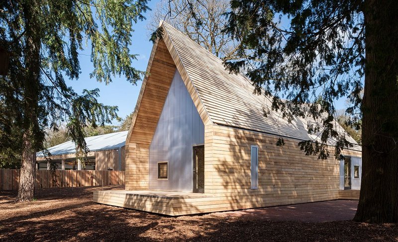 Wolfson Tree Management Centre, Tetbury by Invisible Studio.