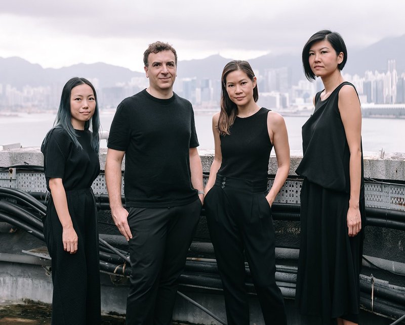 Left to right: Collective’s directors Katja Lam, Juan Minguez, Chi Yan Chan and founder Betty Ng.