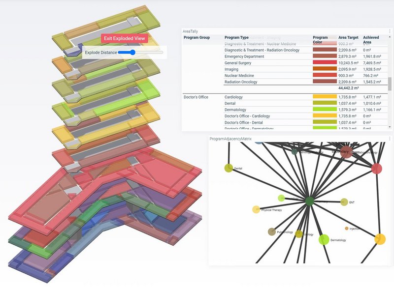 HYPAR’s AI-enabled generative design platform (image courtesy of HYPAR).