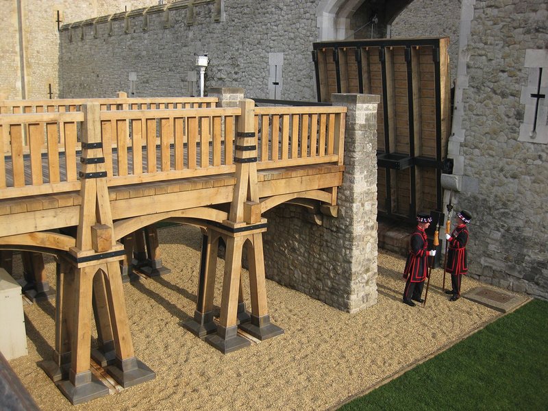 The Middle Drawbridge, Tower of London. GMT Timber Frames.