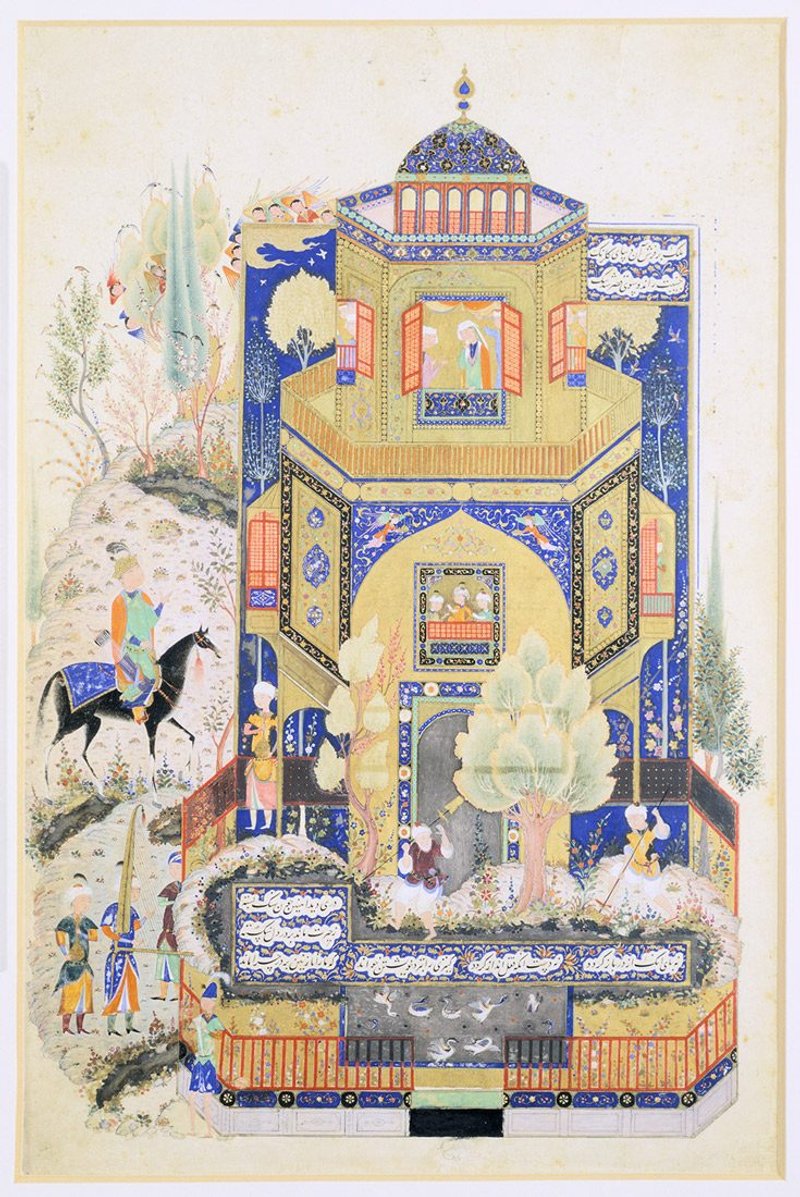 Planometric drawing of an Indian temple with multi-perspectival views, artist unknown, 1820. Credit: RIBA Collections