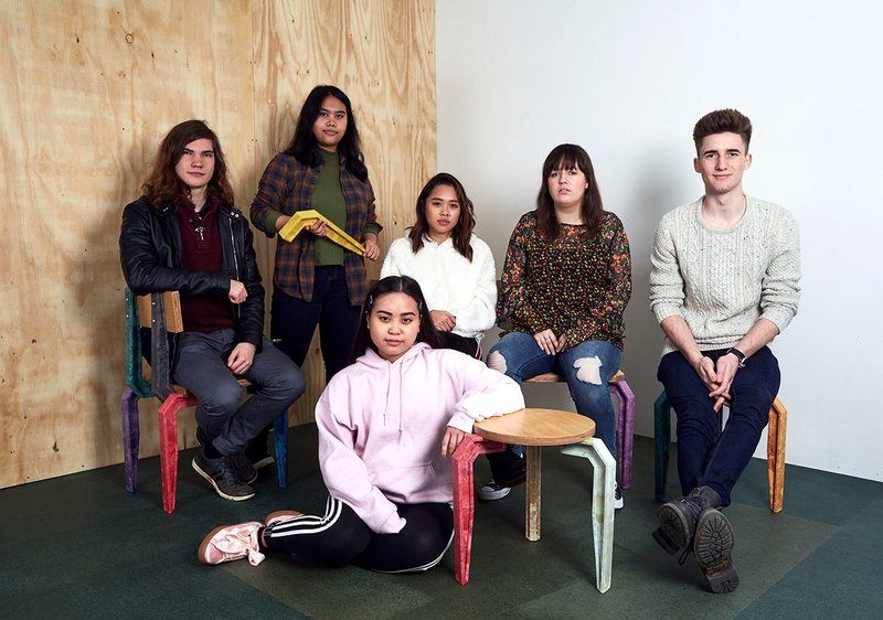 Wealdstone Youth Workshop. In this past outreach project, We Made That worked with a group of 16-19 year olds to develop and deliver furniture components for use in a new town square. Photo: © Thomas Adank