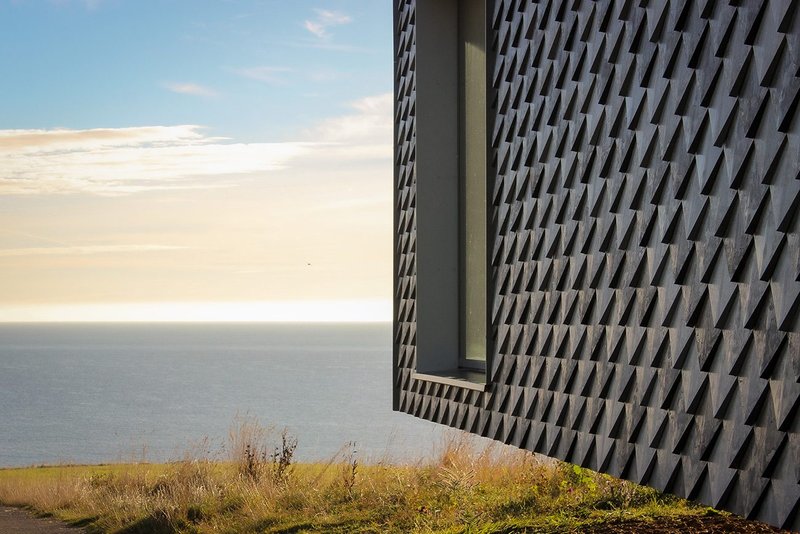 MawsonKerr’s Whitburn Coastal Conservation Centre; Will Mawson, co-founder and director of Newcastle-based MawsonKerr Architects gave his experience at the economic panel.