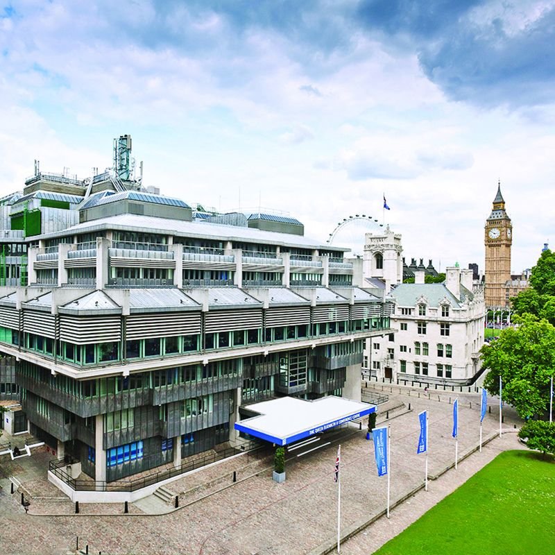 Modernist precursor: radical new use of lead sheet at Powell & Moya’s Queen Elizabeth II Conference Centre.