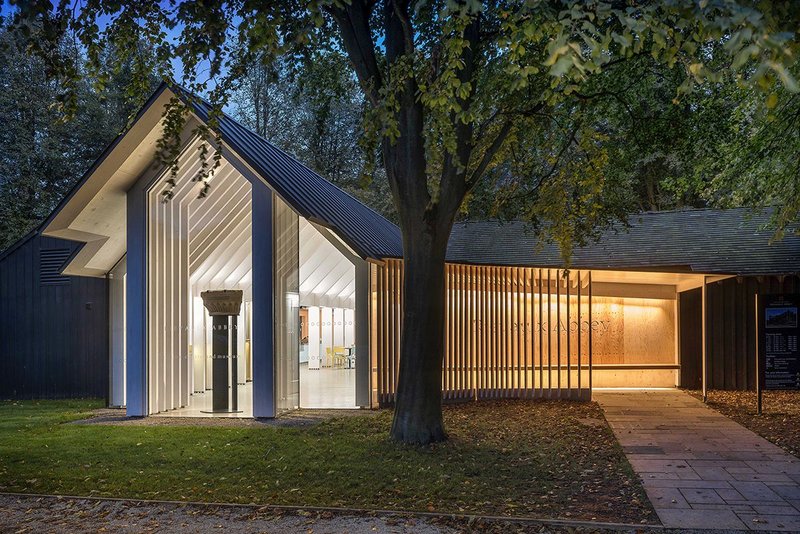 Rievaulx Abbey visitor centre and museum, Rievaulx, by Simpson and Brown.