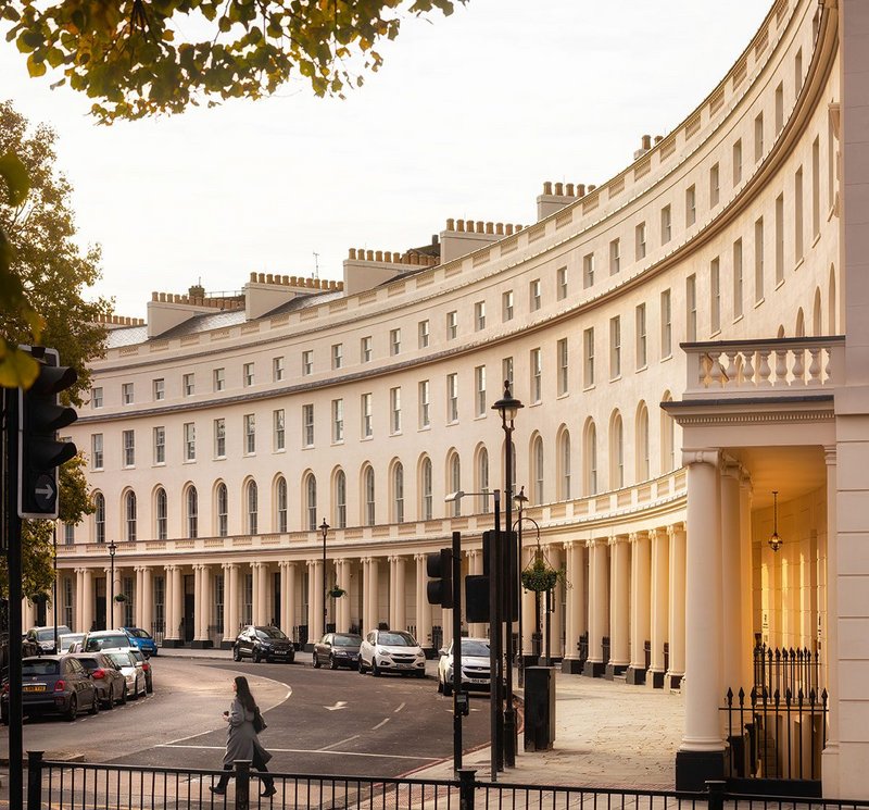 Originally completed in 1820, Regent’s Crescent has been rebuilt and returned to residential use by PDP London.