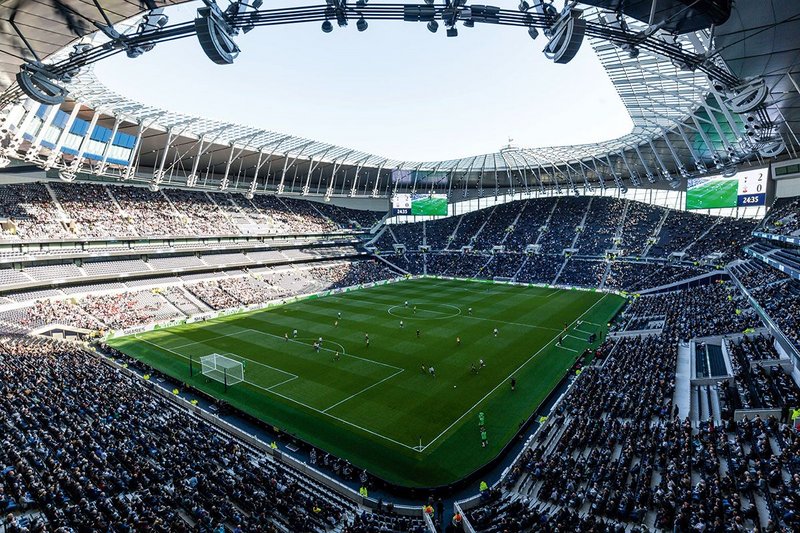 Tottenham Hotspur Stadium, London, UK. 6th Oct, 2019. National