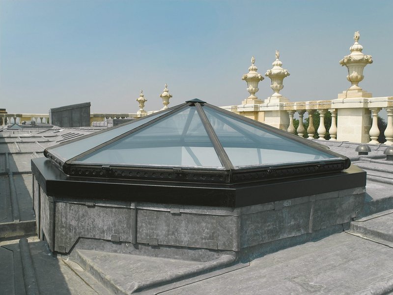 Octagonal rooflights capture the enduring beauty and functional elegance that define thoughtful architectural design.