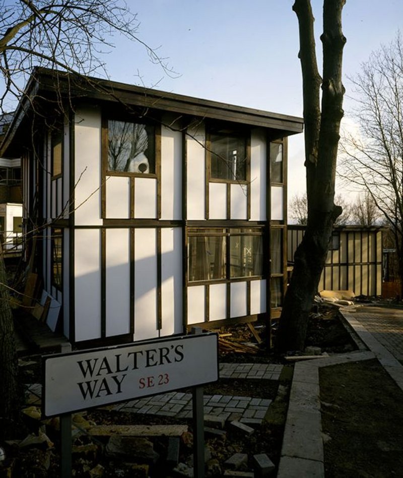 Walter's Way, designed using the Walter Segal method in the 1980s.