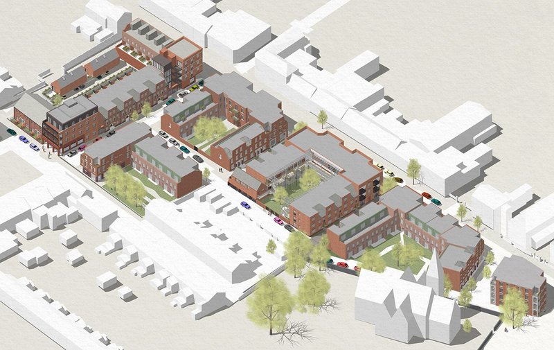 Mole Architects has worked extensively with mechanical engineer Joel Gustafsson on projects including the regeneration of Wolverton town centre, where the design team is led by Mikhail Riches and Mole Architects.