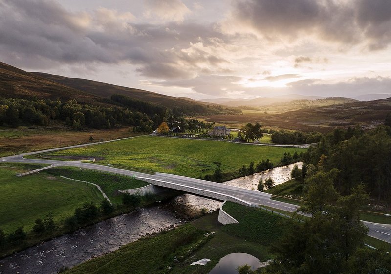 Gairnshiel Jubilee Bridge.